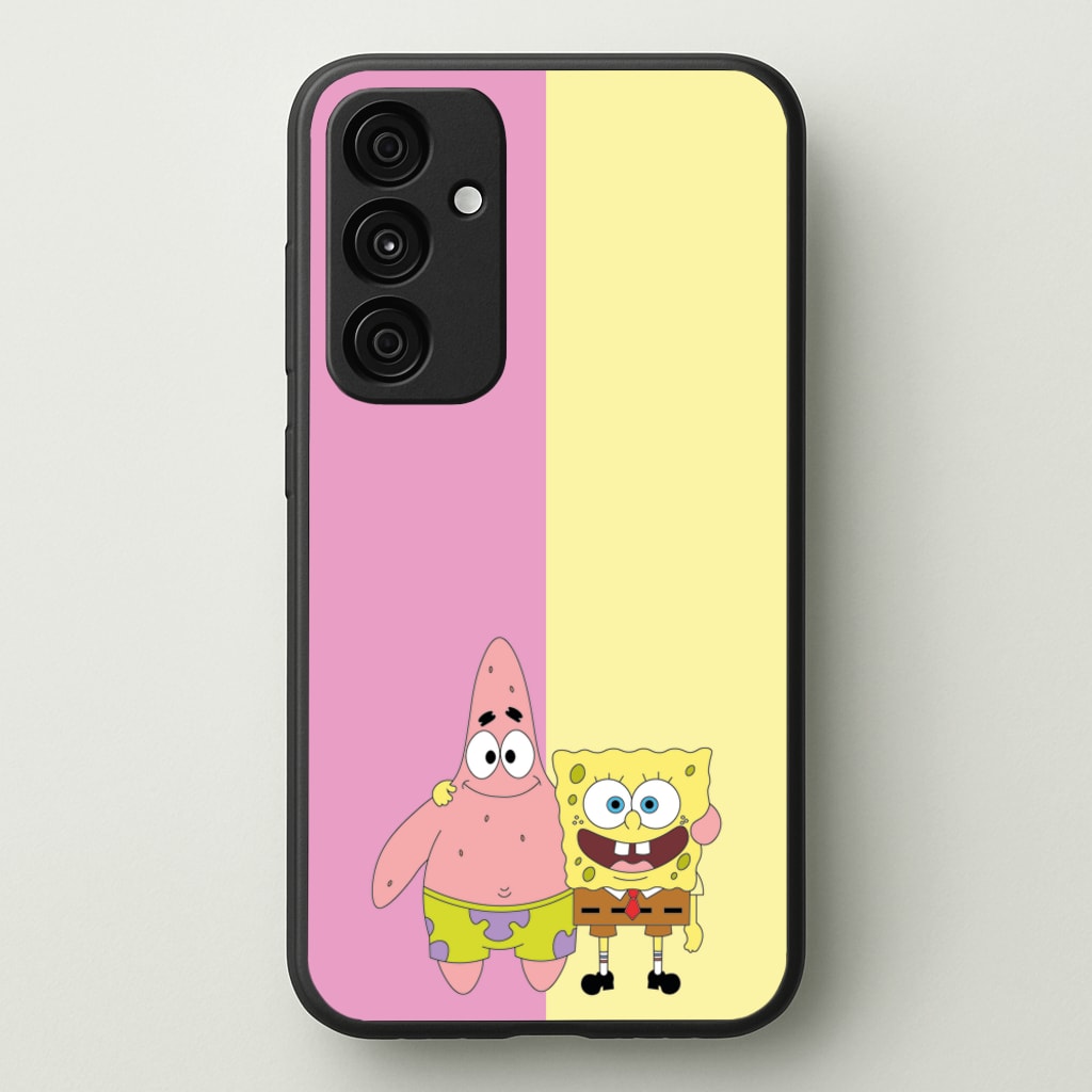Patrick And Sponge - Spongebob Phone Case for Galaxy A35
