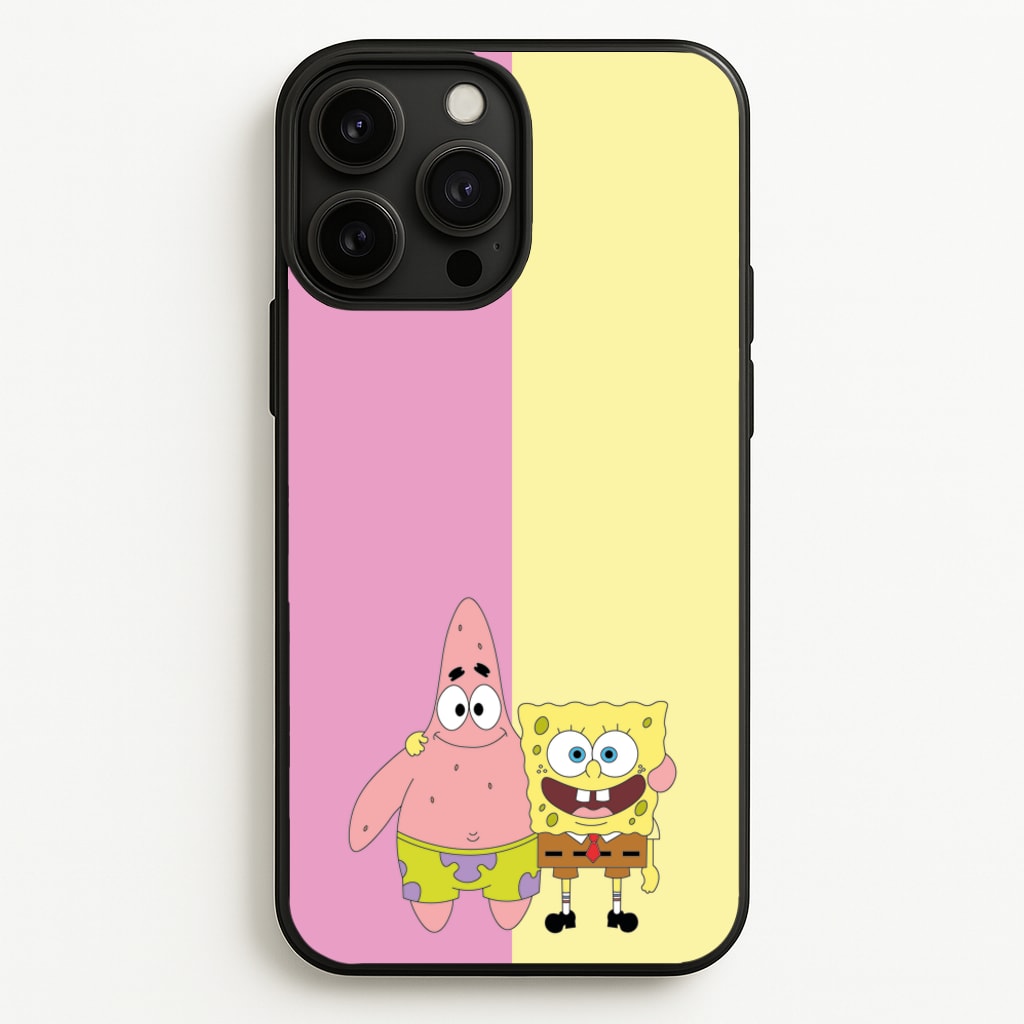 Patrick And Sponge - Spongebob Phone Case for iPhone 13 Pro Max