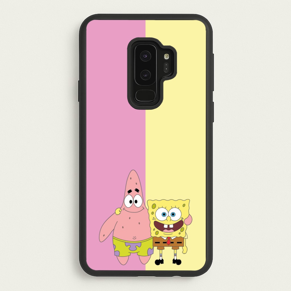 Patrick And Sponge - Spongebob Phone Case for Galaxy S9 Plus