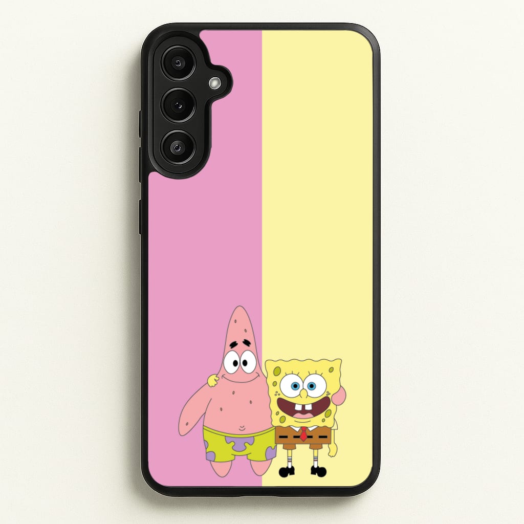 Patrick And Sponge - Spongebob Phone Case for Galaxy A34
