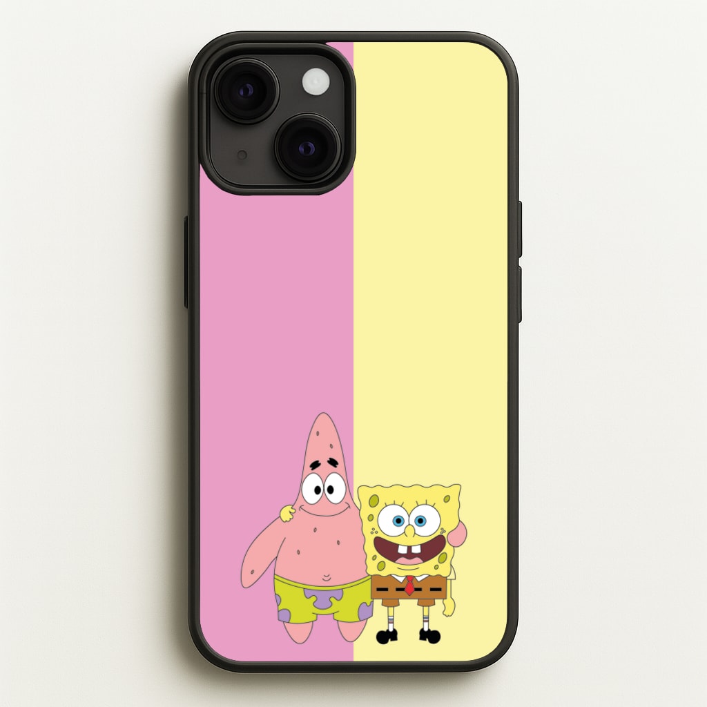 Patrick And Sponge - Spongebob Phone Case for iPhone 13 Mini