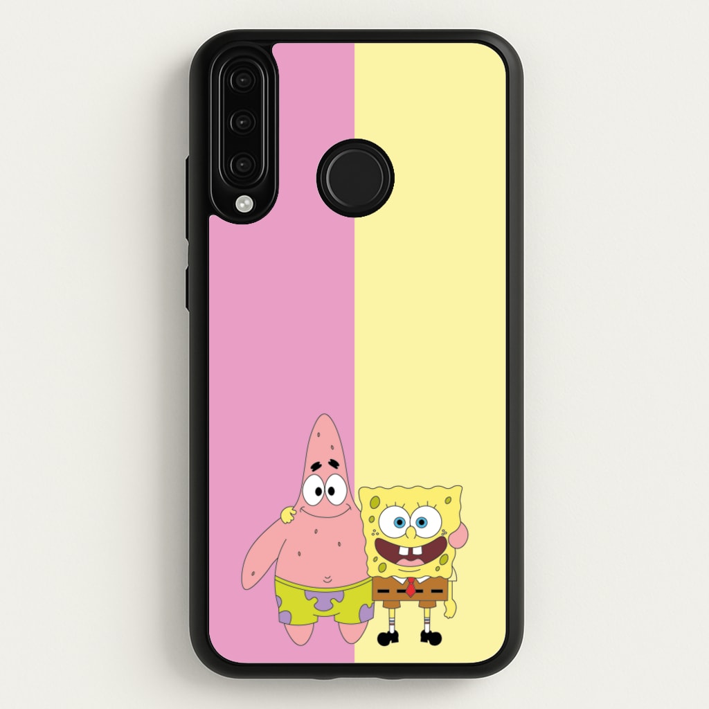 Patrick And Sponge - Spongebob Phone Case for Huawei P30 Lite