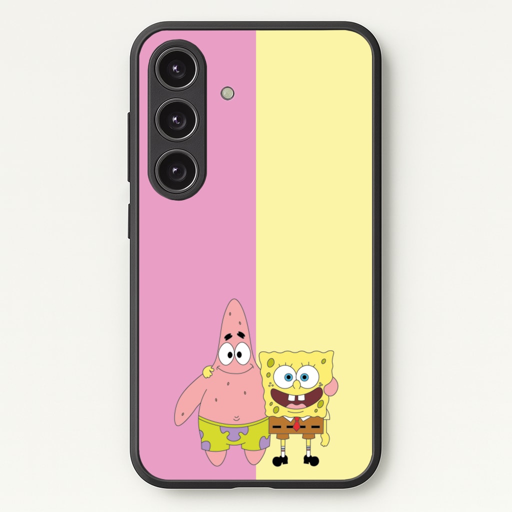 Patrick And Sponge - Spongebob Phone Case for Galaxy S24 Plus
