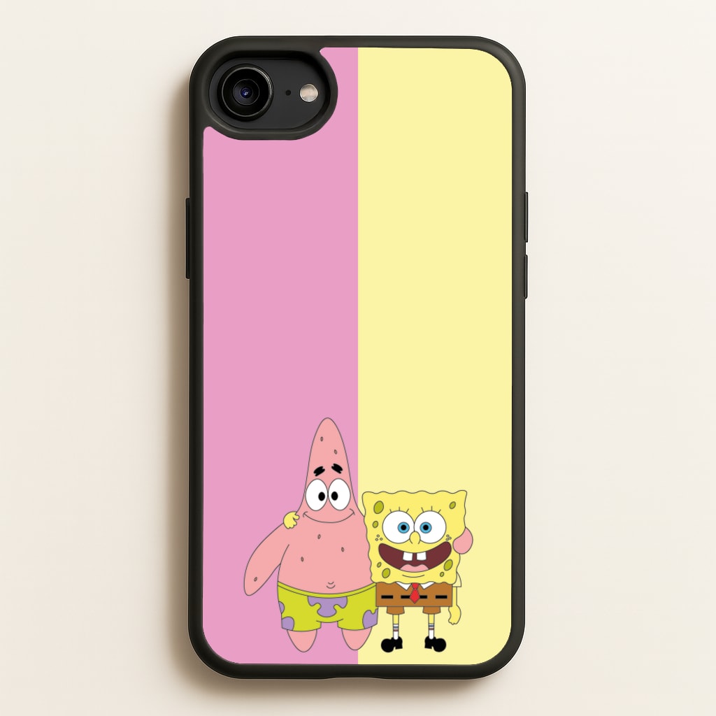 Patrick And Sponge - Spongebob Phone Case for iPhone 6 / 7 / 8 / SE
