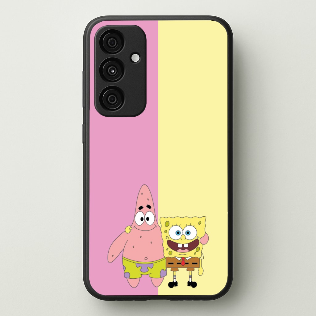 Patrick And Sponge - Spongebob Phone Case for Galaxy A55
