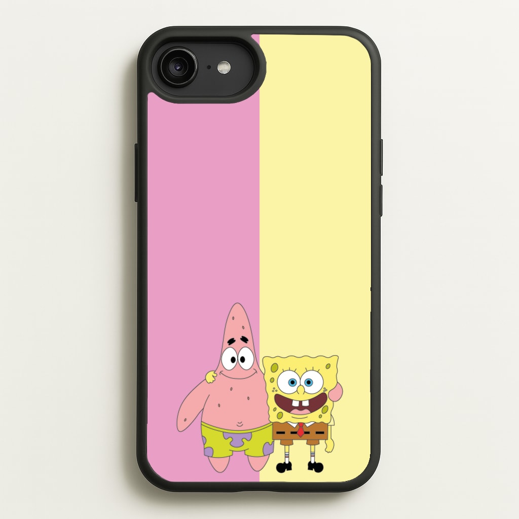 Patrick And Sponge - Spongebob Phone Case for iPhone 6 Plus / 7 Plus / 8 Plus