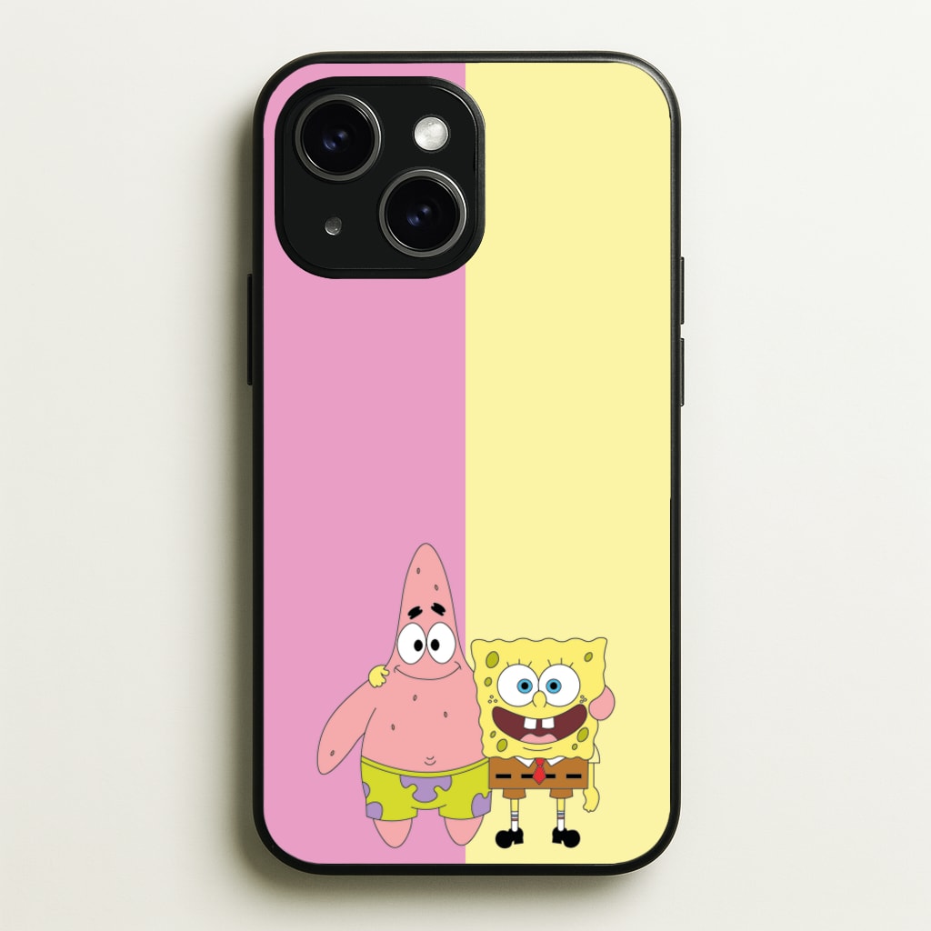 Patrick And Sponge - Spongebob Phone Case for iPhone 14 Plus