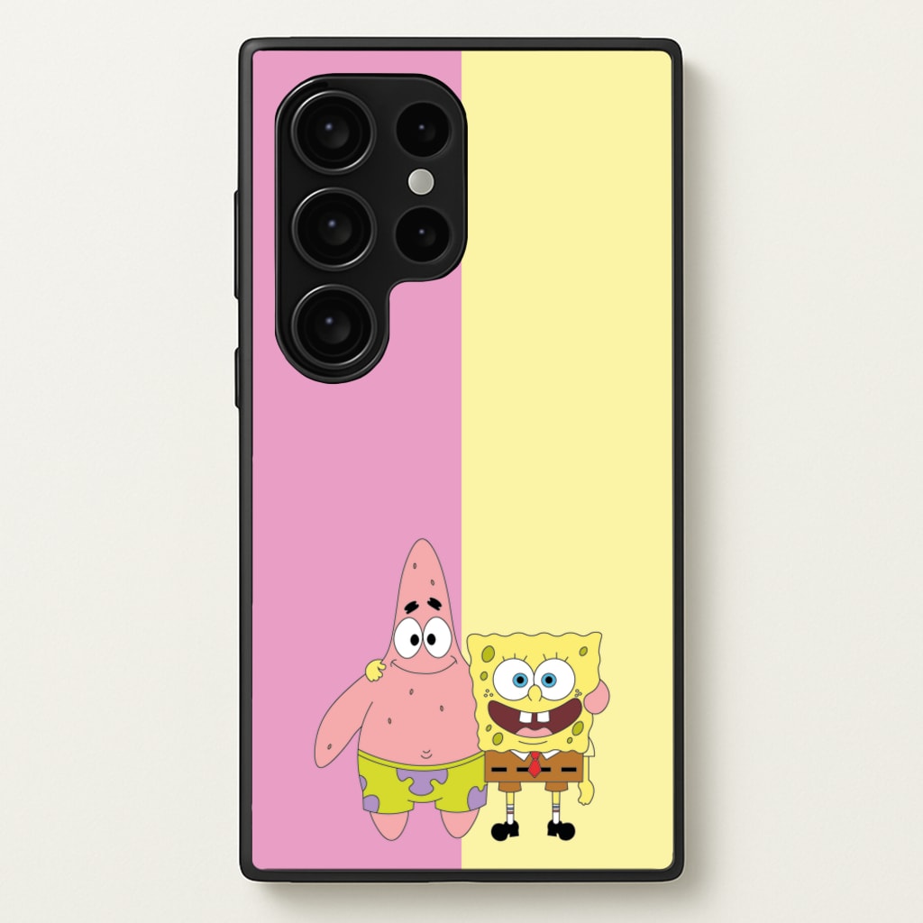 Patrick And Sponge - Spongebob Phone Case for Galaxy S24 Ultra