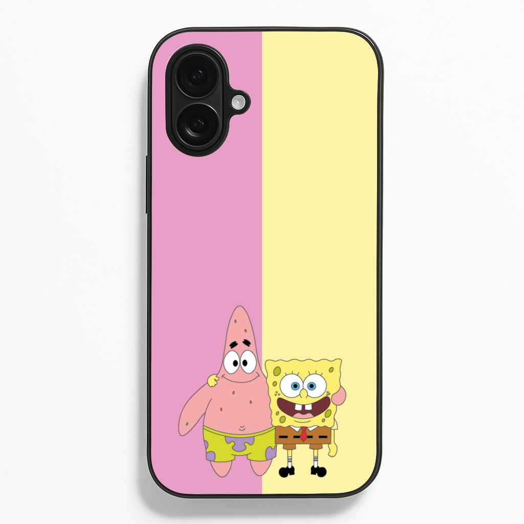 Patrick And Sponge - Spongebob Phone Case for iPhone 16 Plus