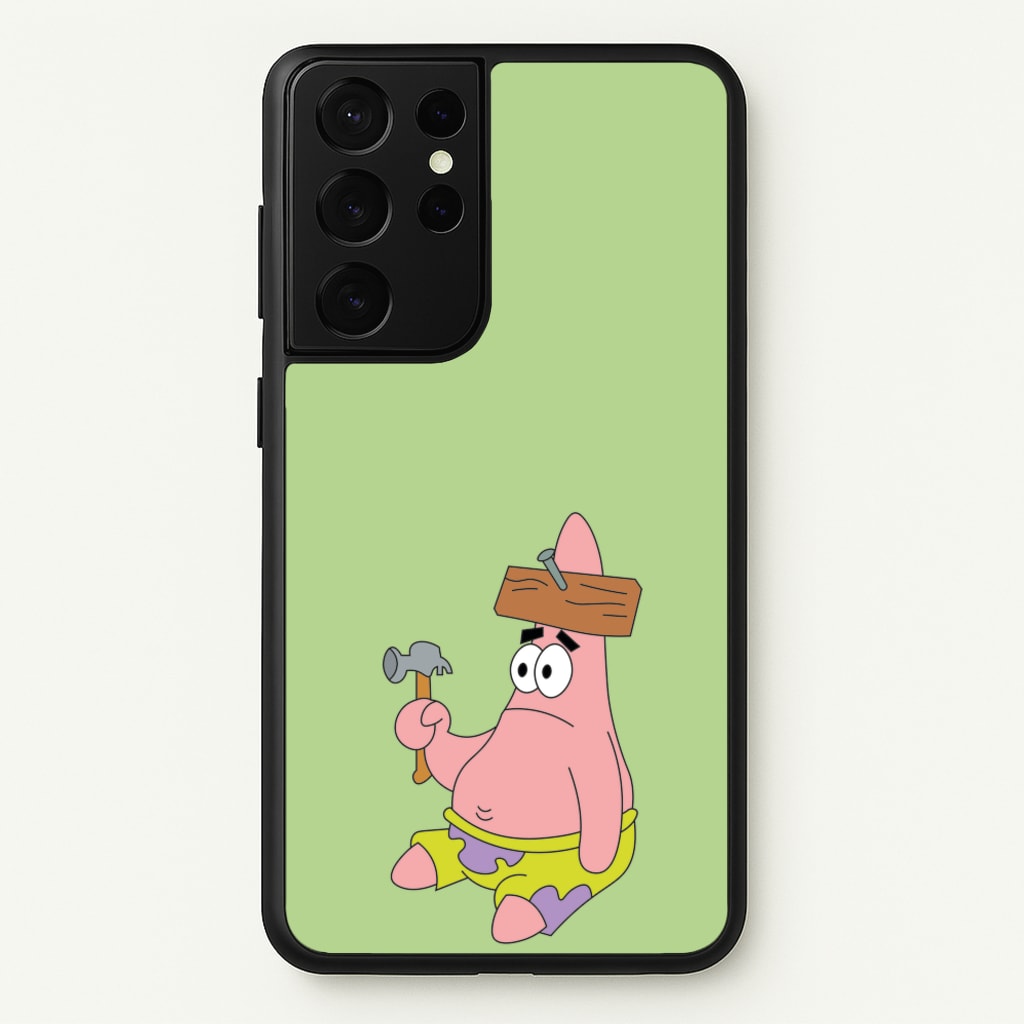 Nail Patrick - Spongebob Phone Case for Galaxy S21 Ultra