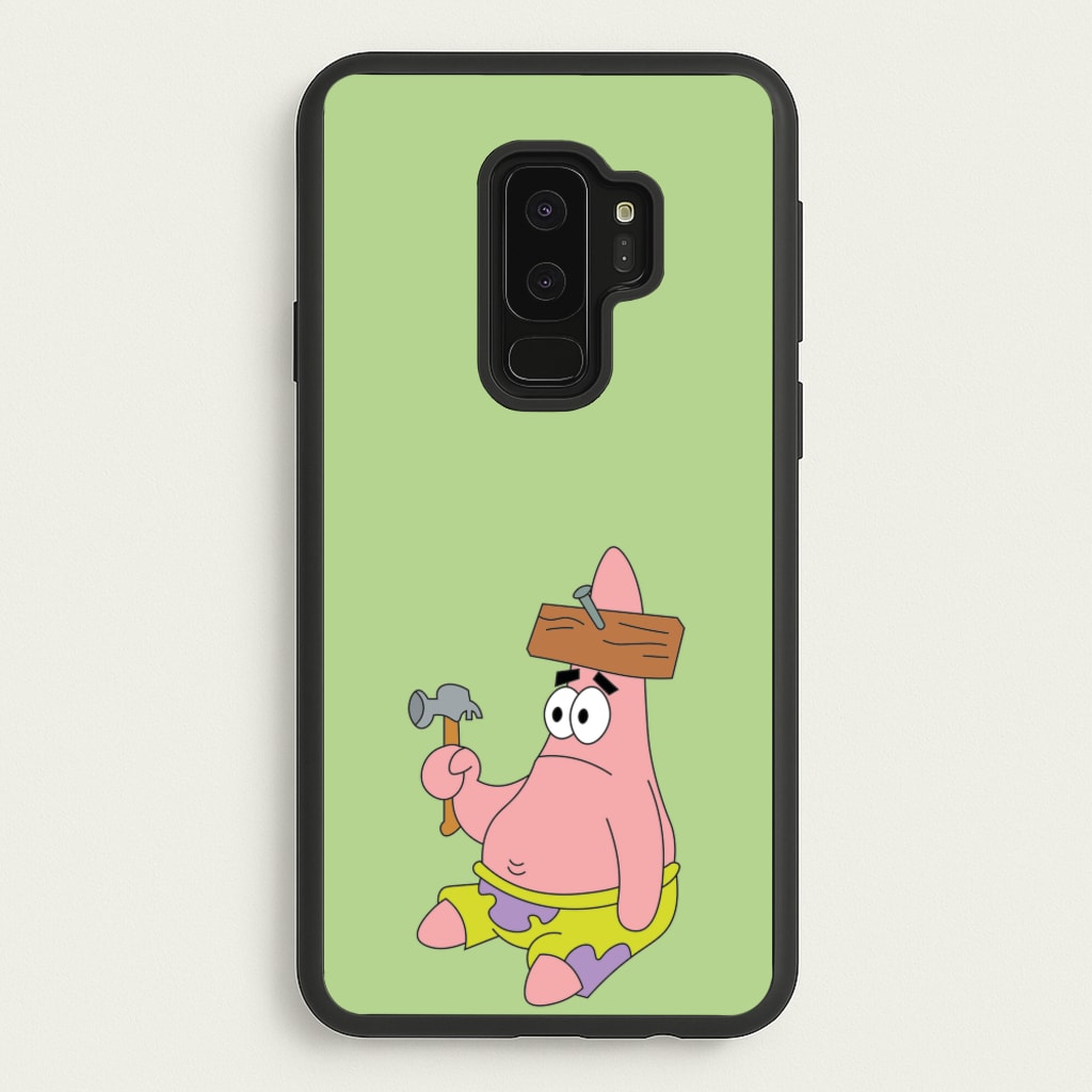 Nail Patrick - Spongebob Phone Case for Galaxy S9 Plus