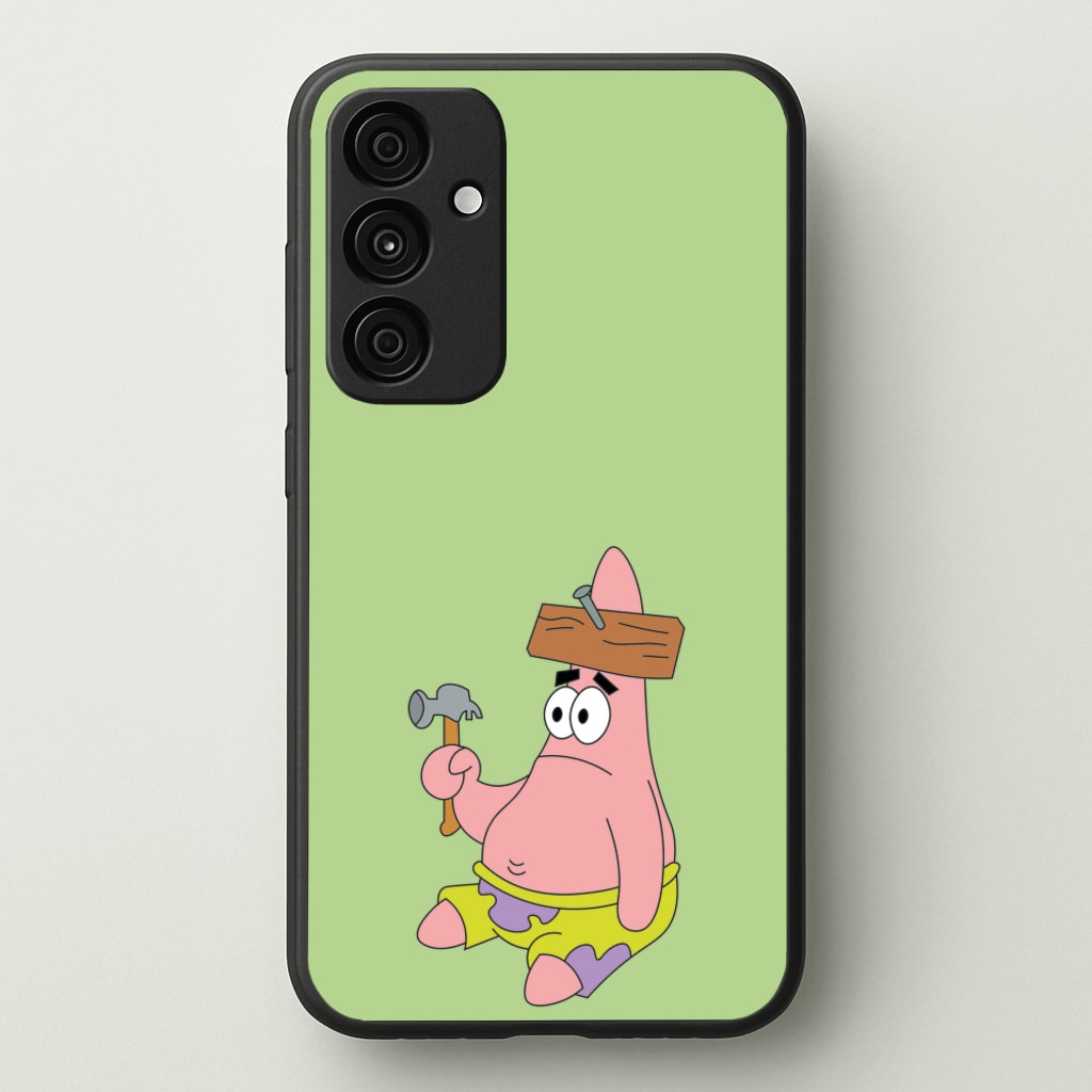 Nail Patrick - Spongebob Phone Case for Galaxy A35