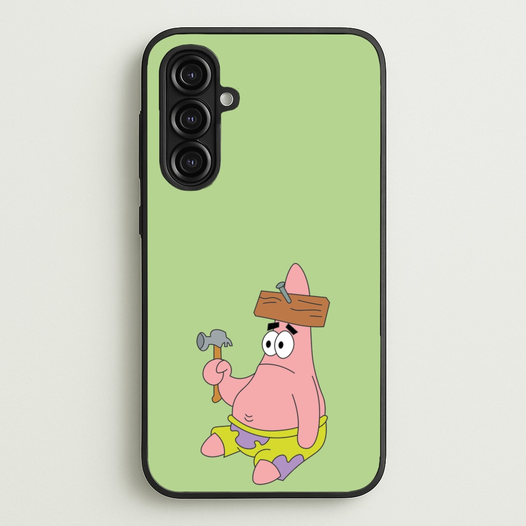 Nail Patrick - Spongebob Phone Case for Galaxy A16