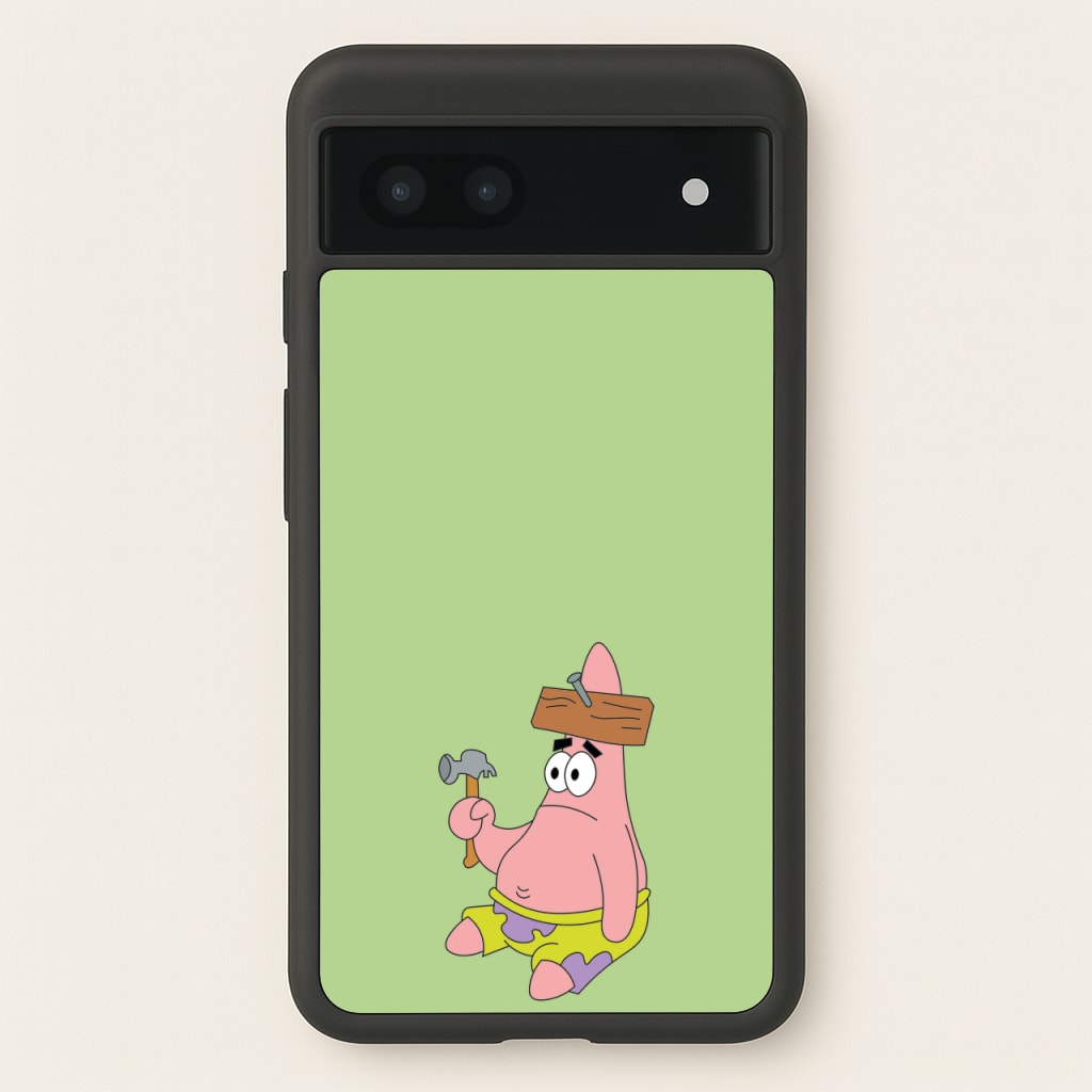 Nail Patrick - Spongebob Phone Case for Google Pixel 6a