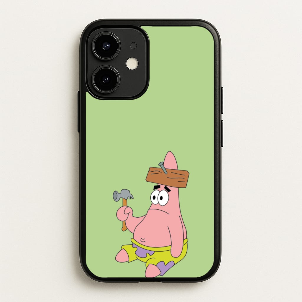 Nail Patrick - Spongebob Phone Case for iPhone 12 / 12 Pro