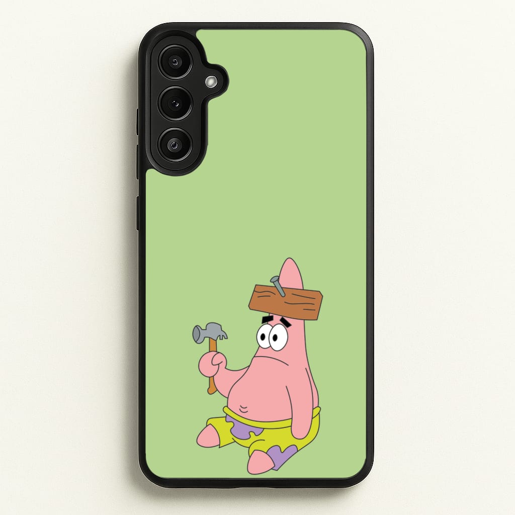 Nail Patrick - Spongebob Phone Case for Galaxy A36