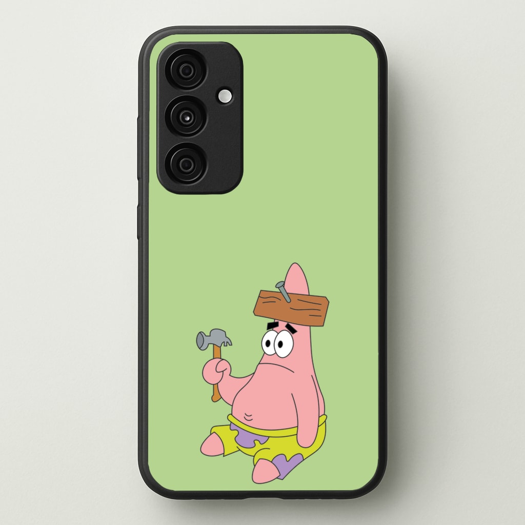 Nail Patrick - Spongebob Phone Case for Galaxy A55