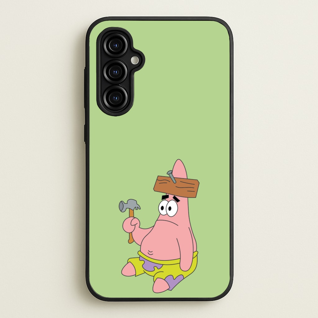 Nail Patrick - Spongebob Phone Case for Galaxy A54