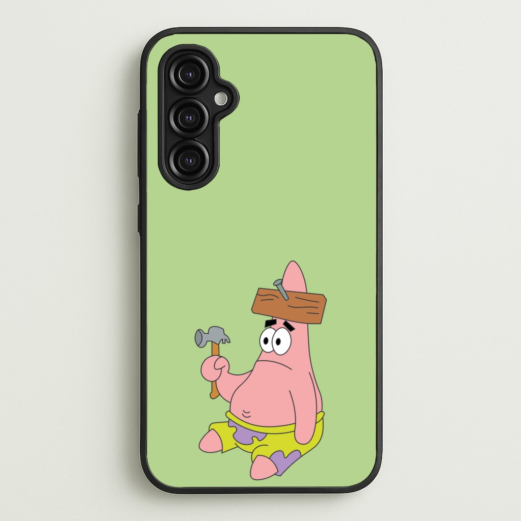 Nail Patrick - Spongebob Phone Case for Galaxy A14