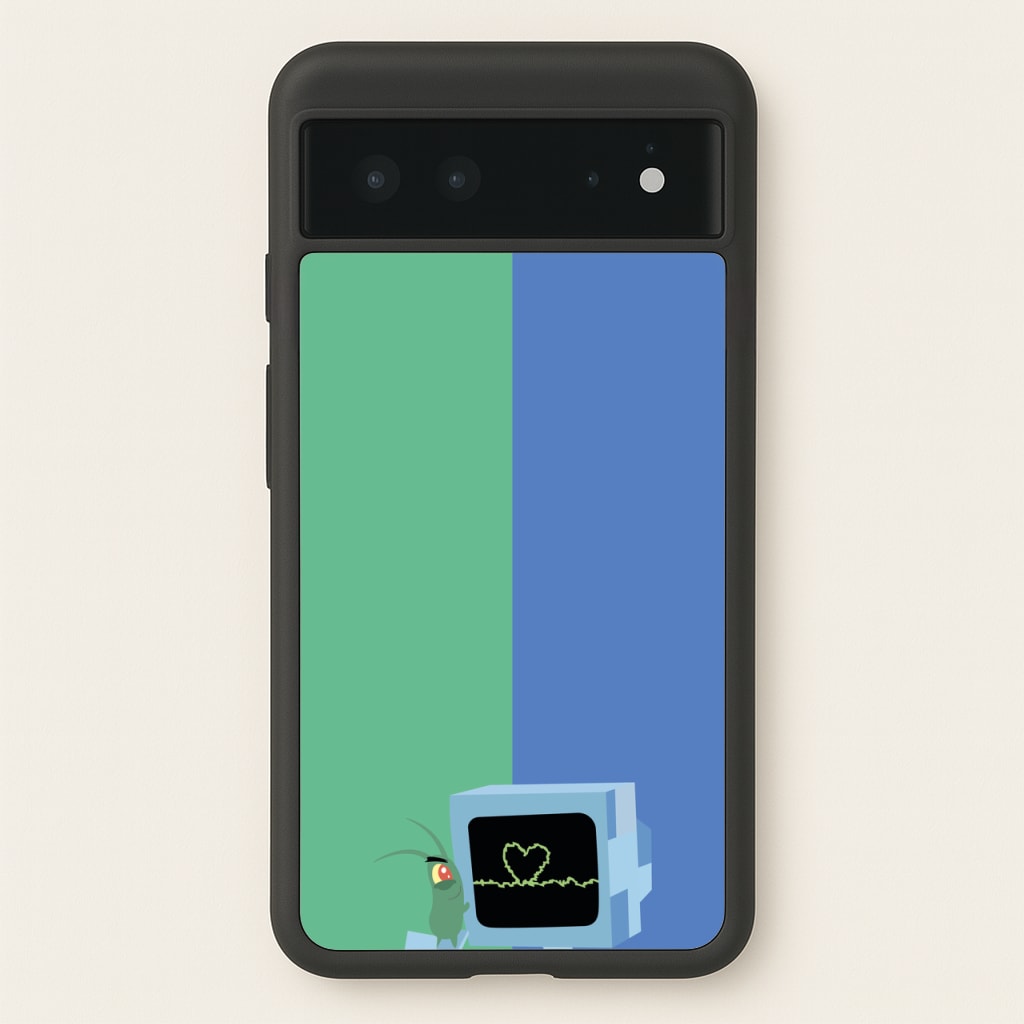 Plankton And Karen - Spongebob Phone Case for Google Pixel 6