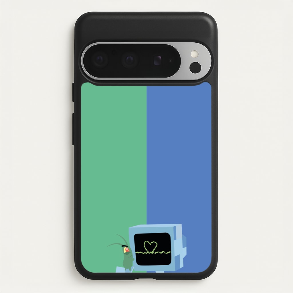 Plankton And Karen - Spongebob Phone Case for Google Pixel 9 Pro XL