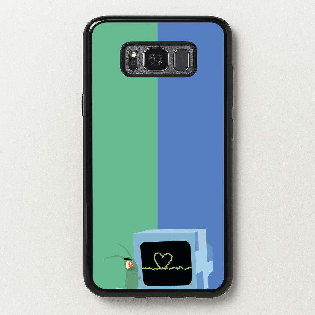 Plankton And Karen - Spongebob Phone Case for Galaxy S8 Plus