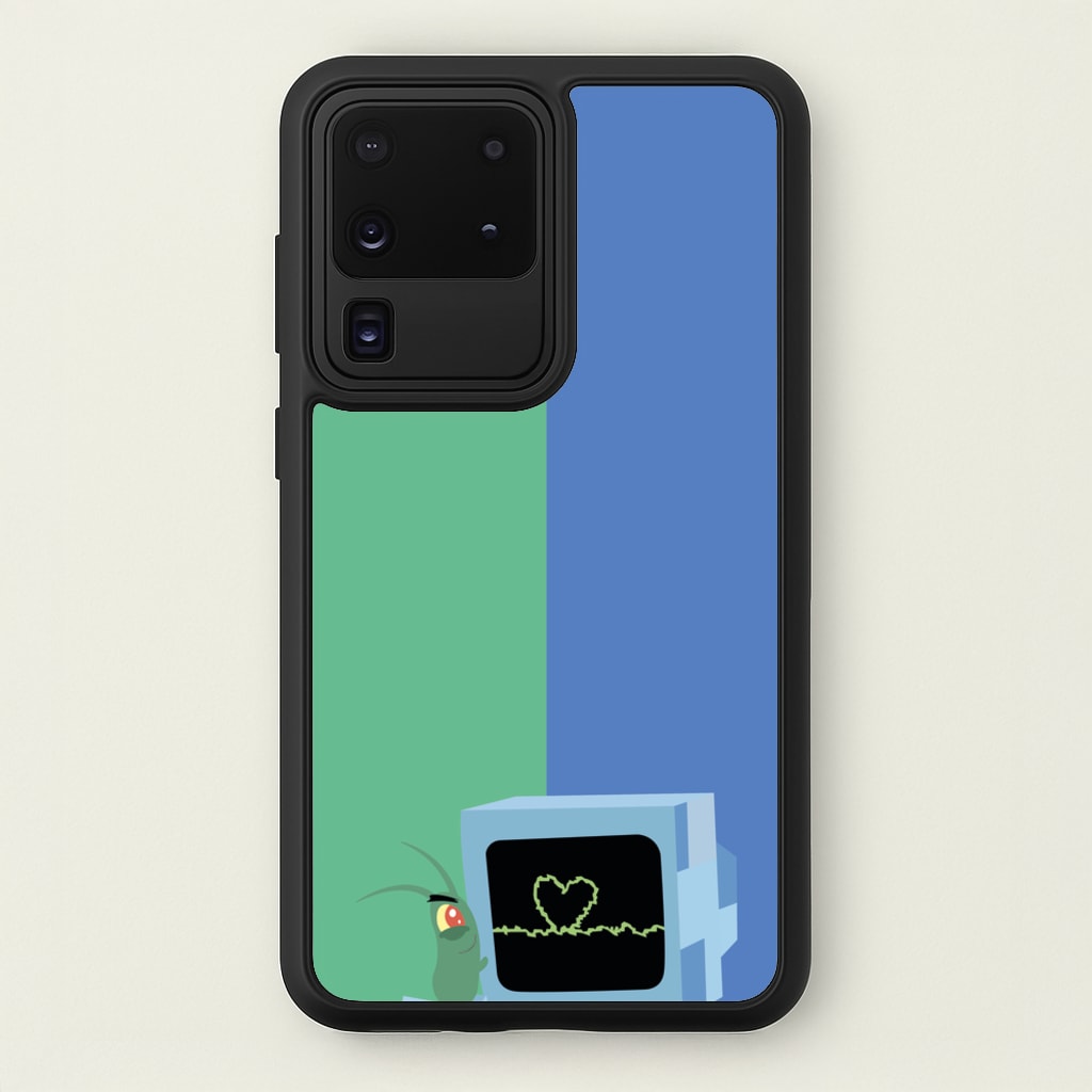 Plankton And Karen - Spongebob Phone Case for Galaxy S20 Ultra
