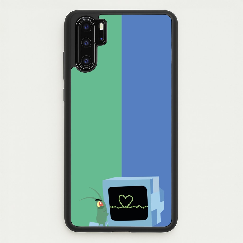Plankton And Karen - Spongebob Phone Case for Huawei P30 Pro