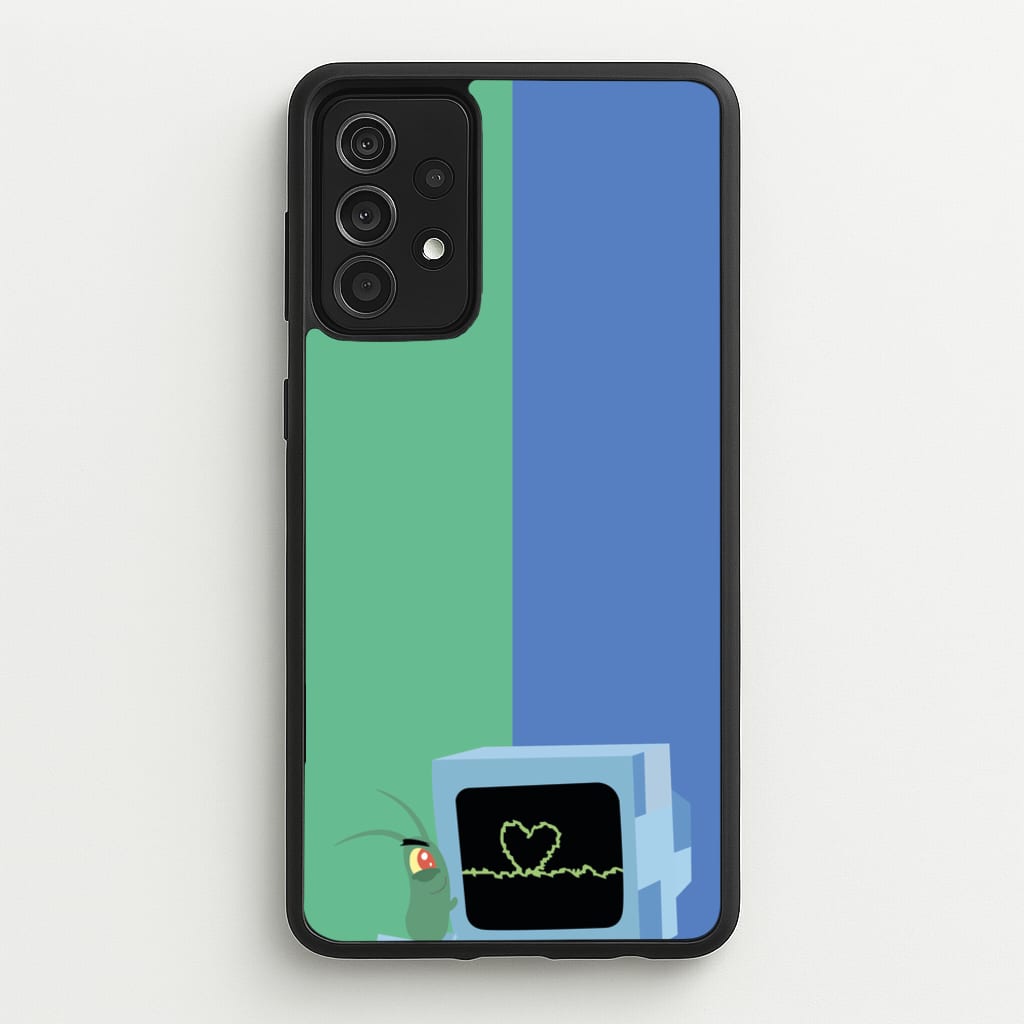 Plankton And Karen - Spongebob Phone Case for Galaxy A52 / A52s