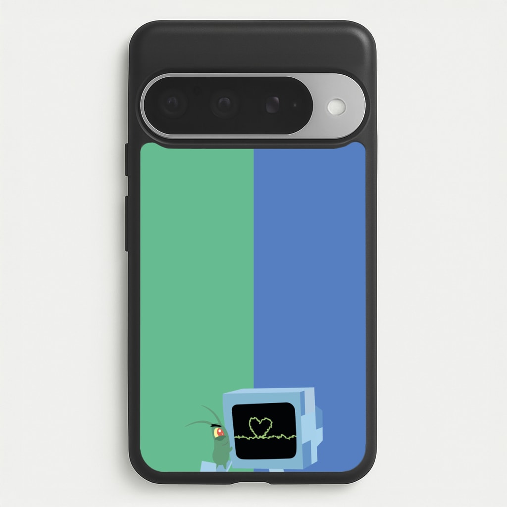 Plankton And Karen Phone Case for Google Pixel 10 Pro XL