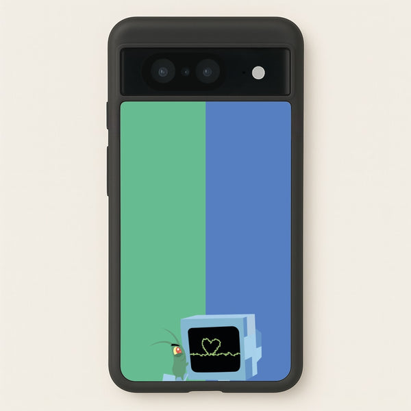 Plankton And Karen - Spongebob Phone Case for Google Pixel 8