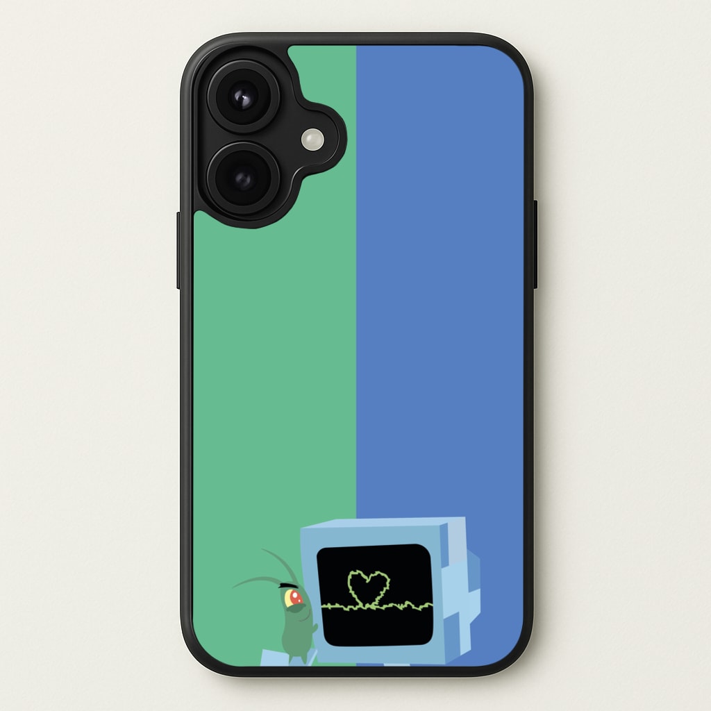 Plankton And Karen Phone Case for iPhone 17