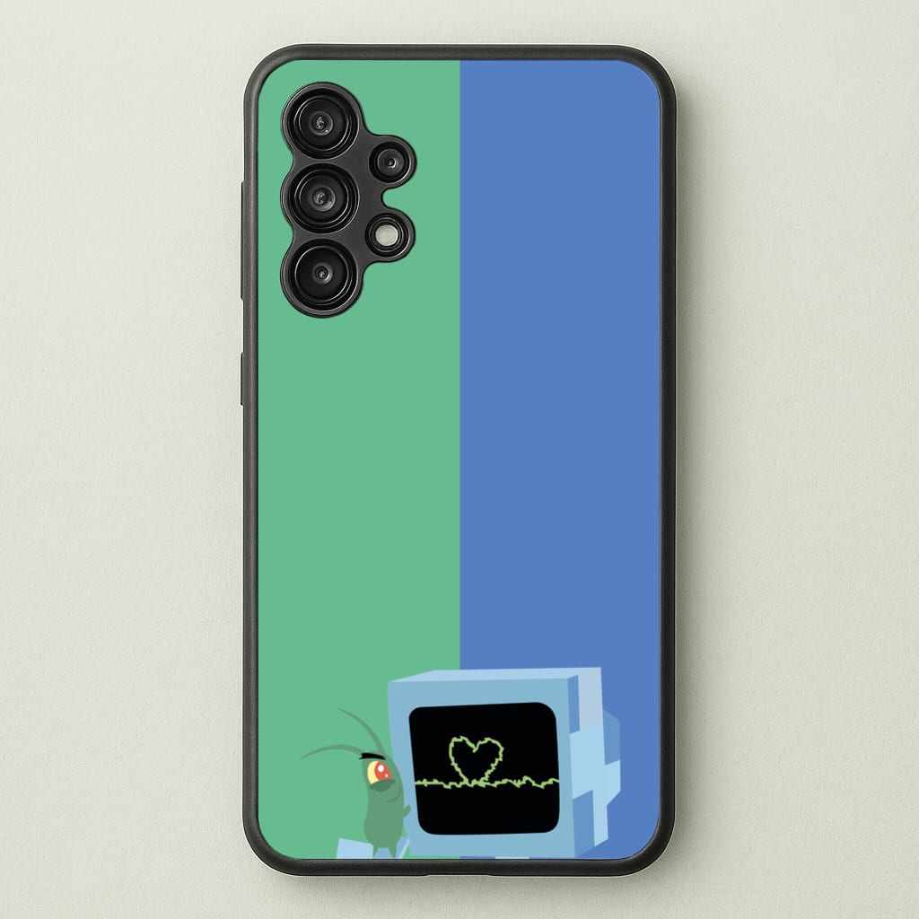 Plankton And Karen - Spongebob Phone Case for Galaxy A13