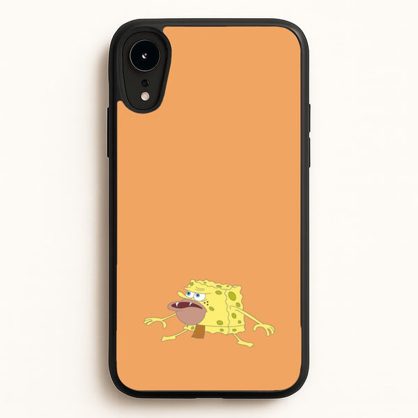 Caveman - Spongebob Phone Case for iPhone XR