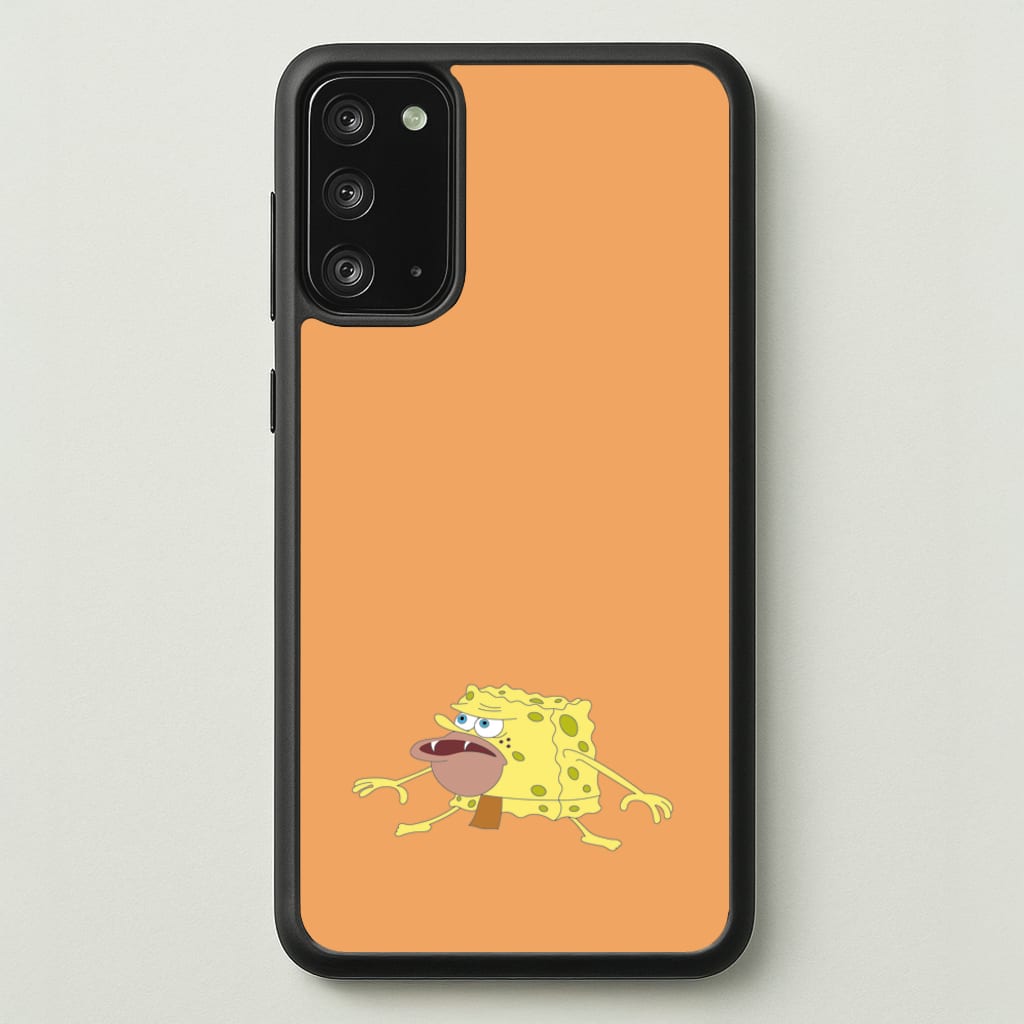 Caveman - Spongebob Phone Case for Galaxy Note 20