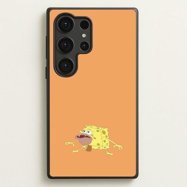 Caveman - Spongebob Phone Case for Galaxy S25 Ultra