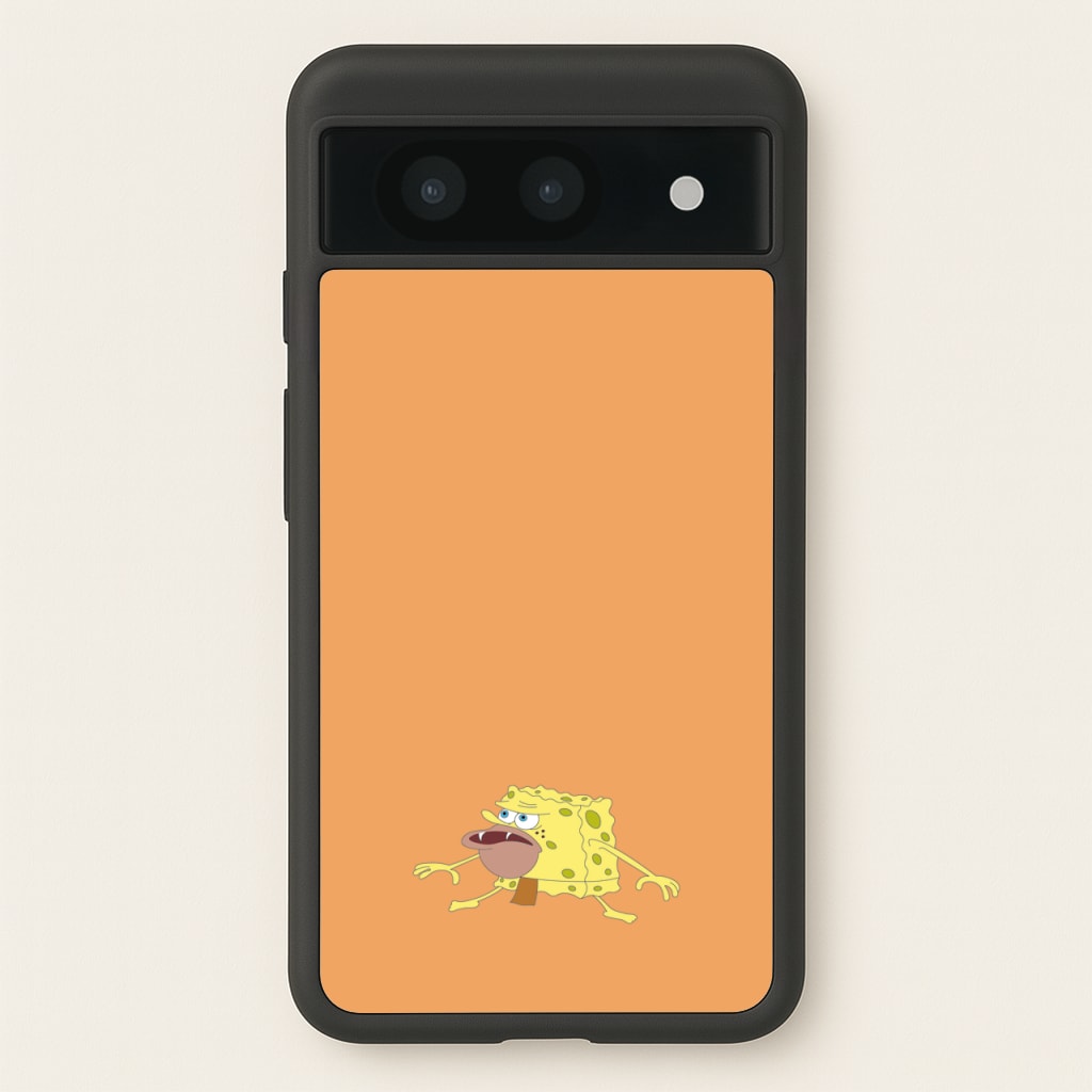 Caveman - Spongebob Phone Case for Google Pixel 8a
