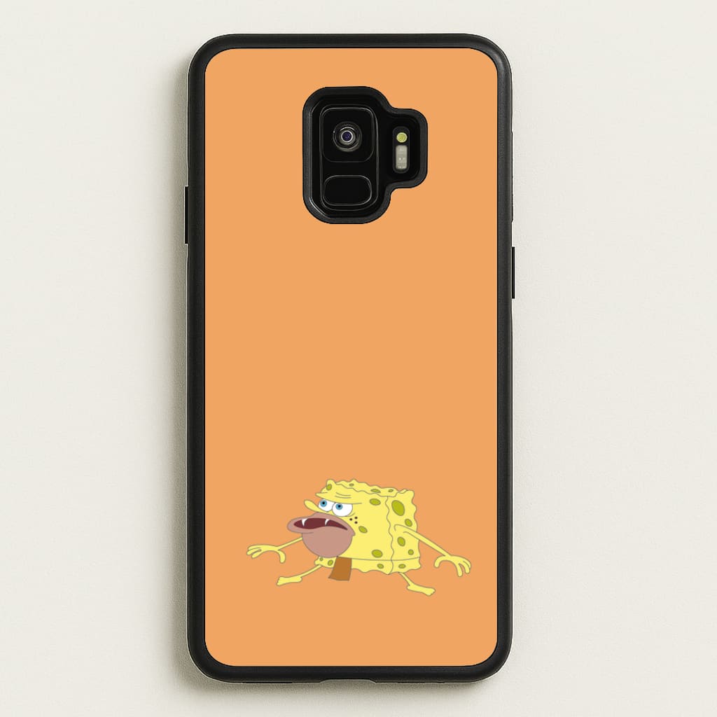 Caveman - Spongebob Phone Case for Galaxy S9