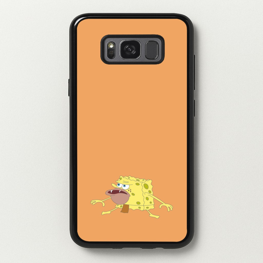 Caveman - Spongebob Phone Case for Galaxy S8 Plus