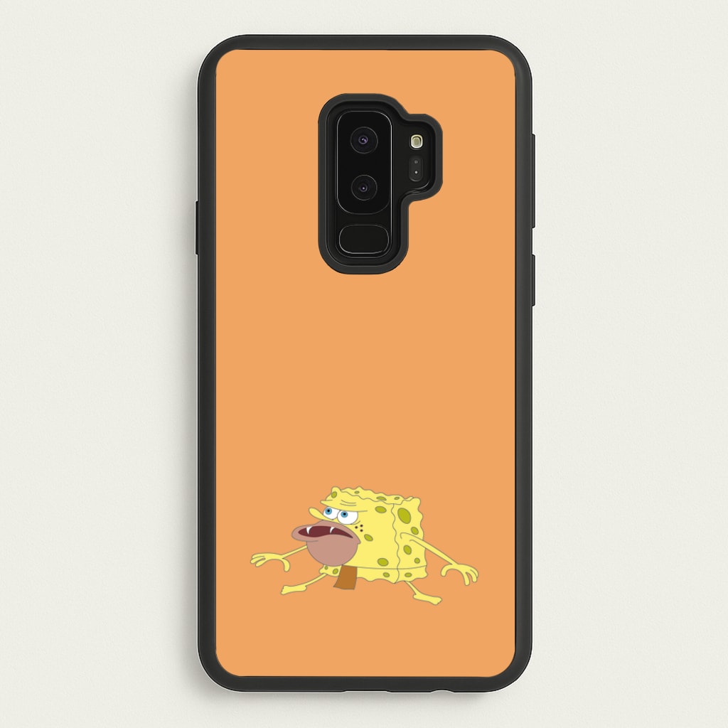 Caveman - Spongebob Phone Case for Galaxy S9 Plus