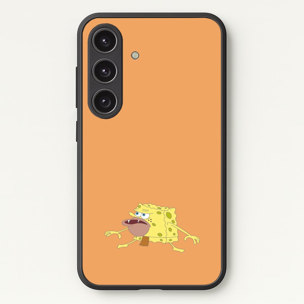 Caveman - Spongebob Phone Case for Galaxy S24