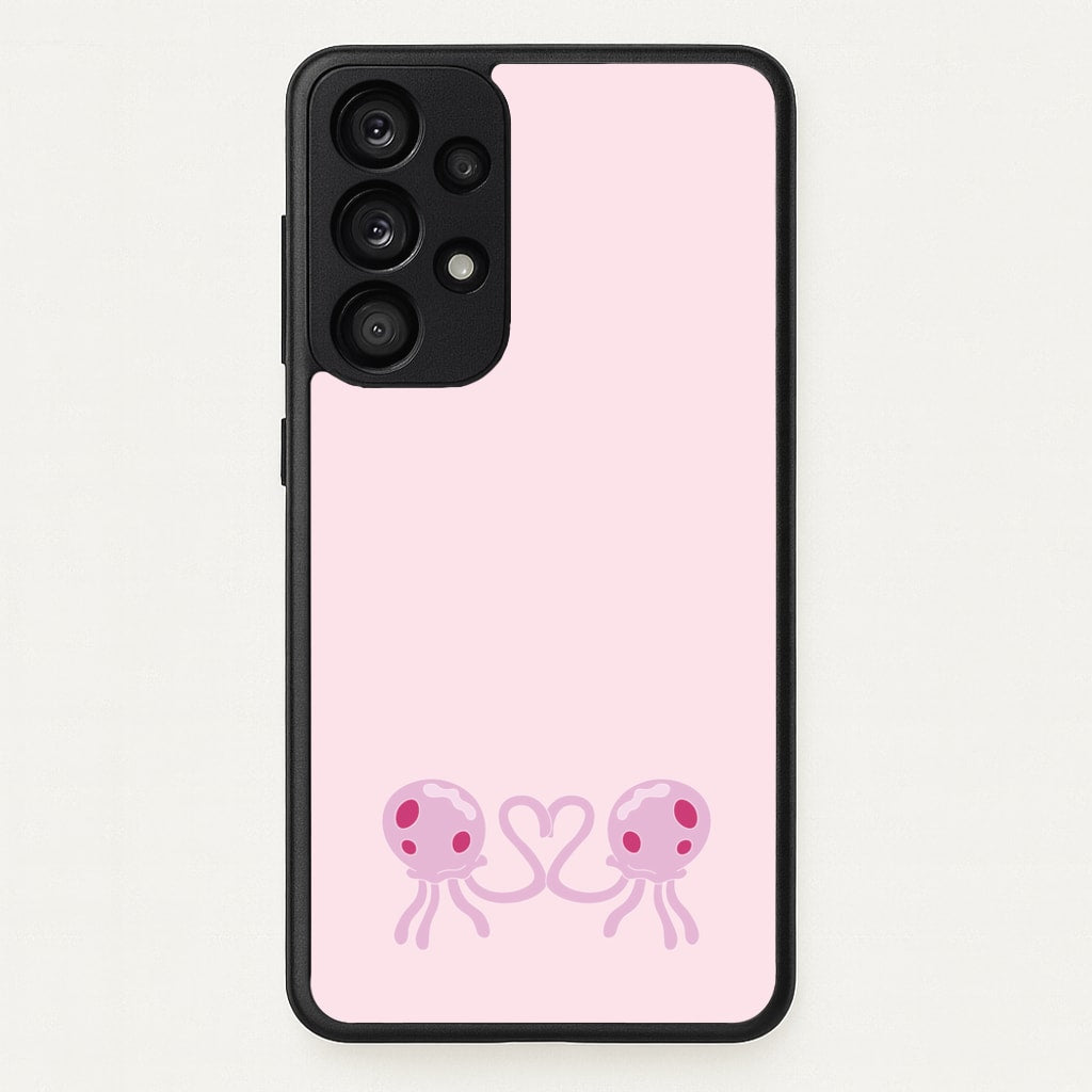 Love Heart - Spongebob Phone Case for Galaxy A53