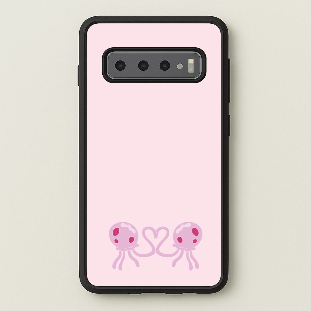 Love Heart - Spongebob Phone Case for Galaxy S10