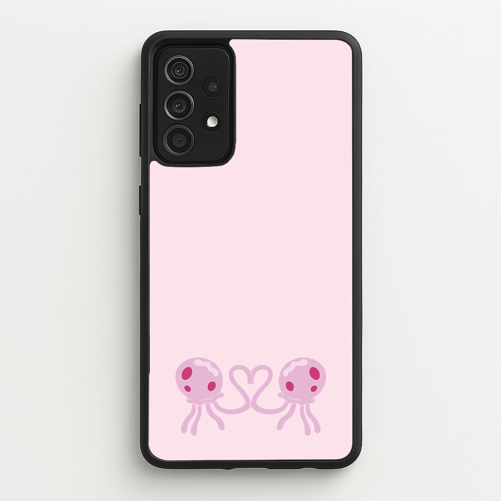 Love Heart - Spongebob Phone Case for Galaxy A52 / A52s
