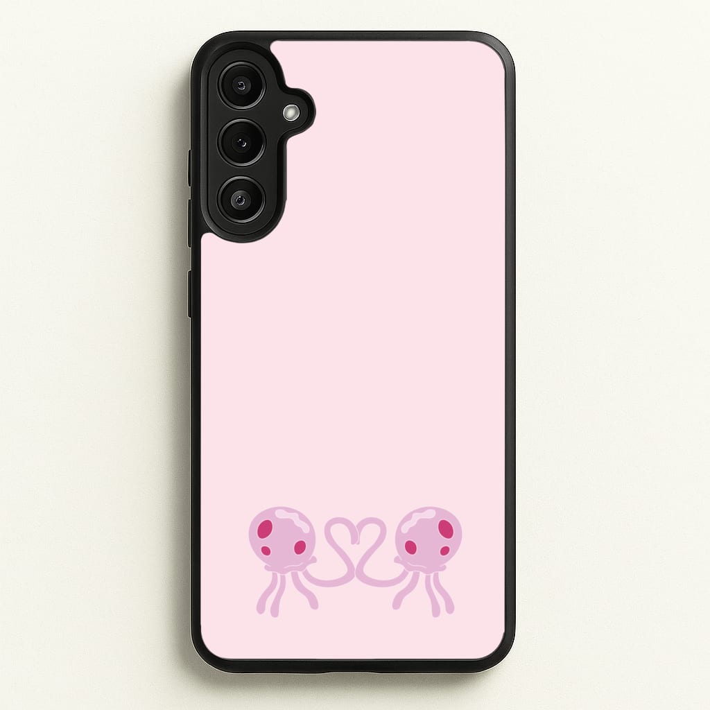 Love Heart - Spongebob Phone Case for Galaxy A36