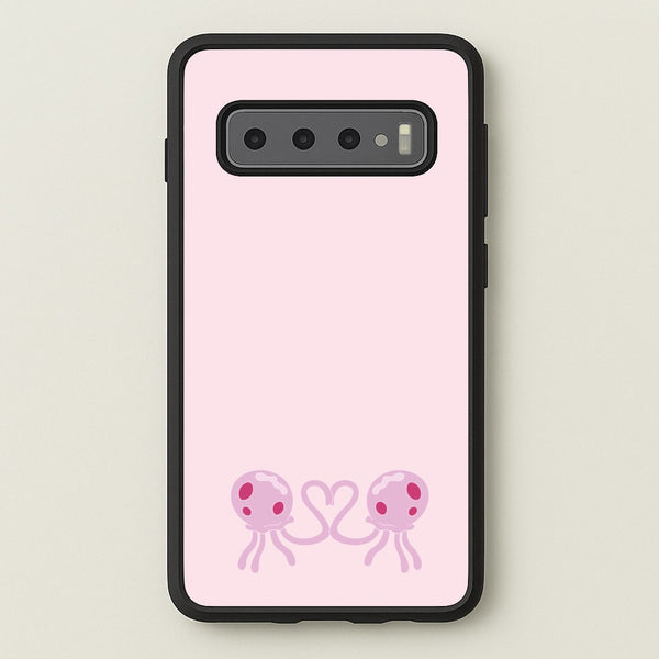Love Heart - Spongebob Phone Case for Galaxy S10 Plus