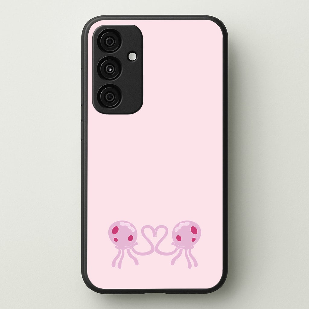 Love Heart - Spongebob Phone Case for Galaxy A35