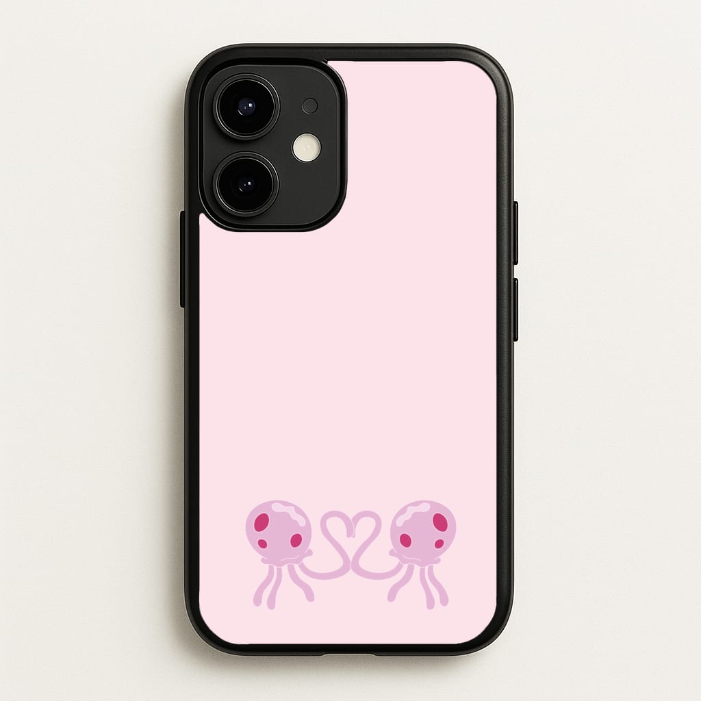 Love Heart - Spongebob Phone Case for iPhone 12 / 12 Pro