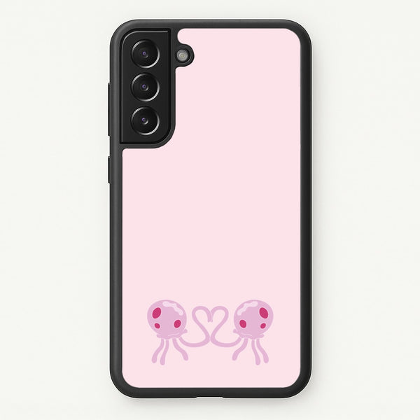 Love Heart - Spongebob Phone Case for Galaxy S21 Plus
