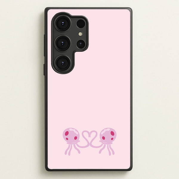 Love Heart - Spongebob Phone Case for Galaxy S25 Ultra